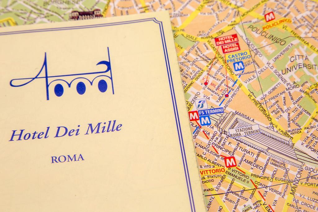 Hotel Dei Mille Рим Екстер'єр фото